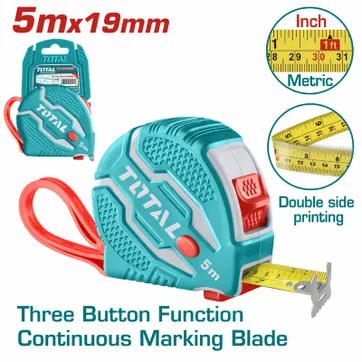 Imagen del producto CINTA METRICA 5 MTS X 19MM