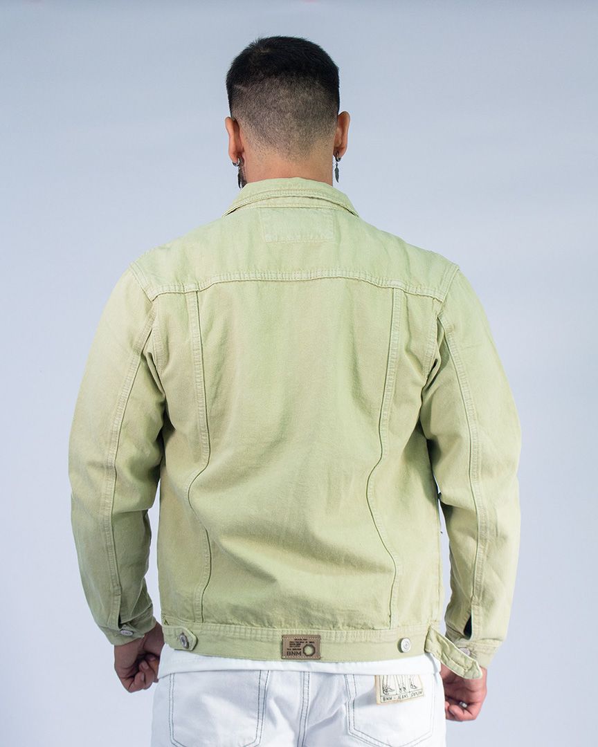 CHAQUETA SLIM CLASICA VERDE 