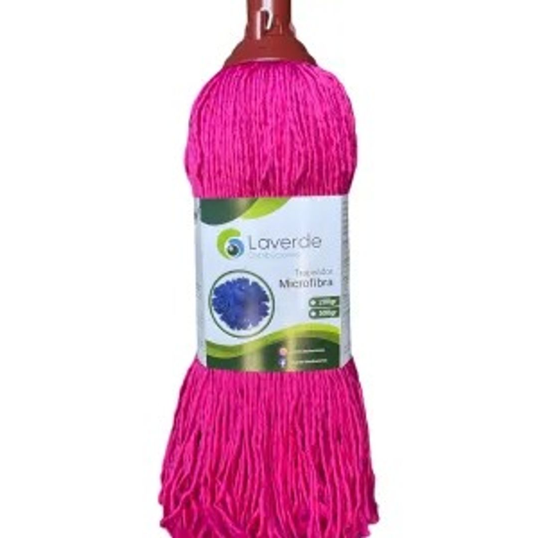 TRAPERO MICROFIBRA ROSADO 500 GR SIN PALO