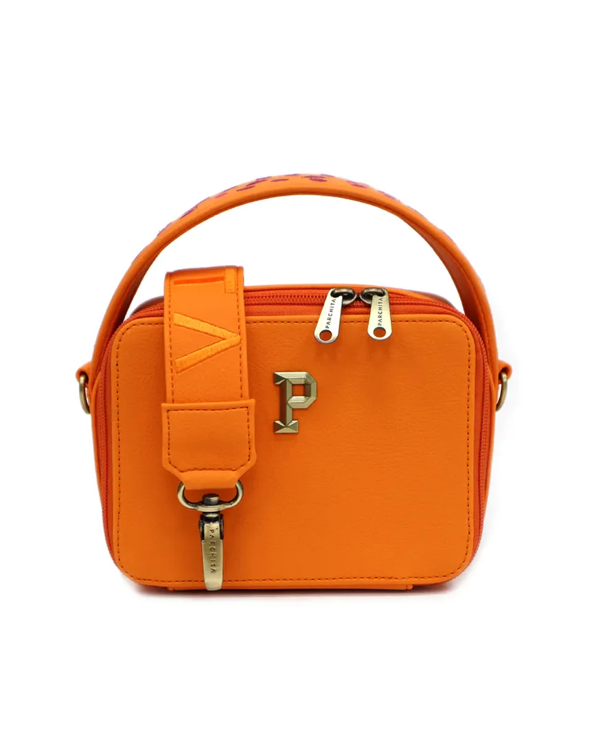 CARTERA VIBRA MANDARINA