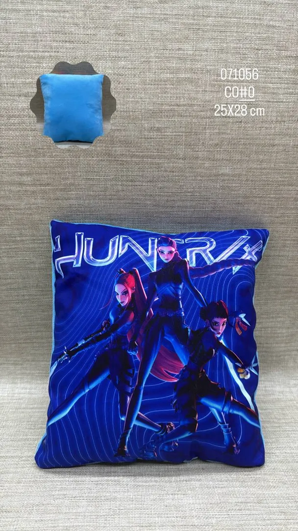 COJÍN ESTAMPADO SURTIDO 25X28 CM