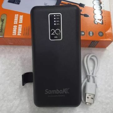 Power Bank Sambok 20.000mAh multicable S-239 - imagen 1