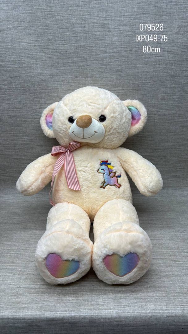 OSO PATAS LARGAS UNICORNIO 80 CM