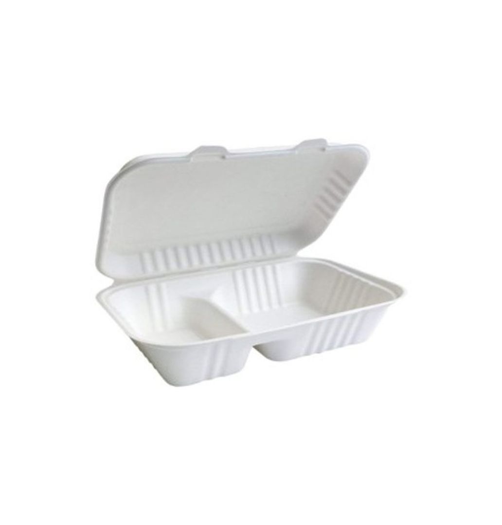  D. PORTA COMIDA J2 BIODEGRADABLE PAQUETE X 50 UND 