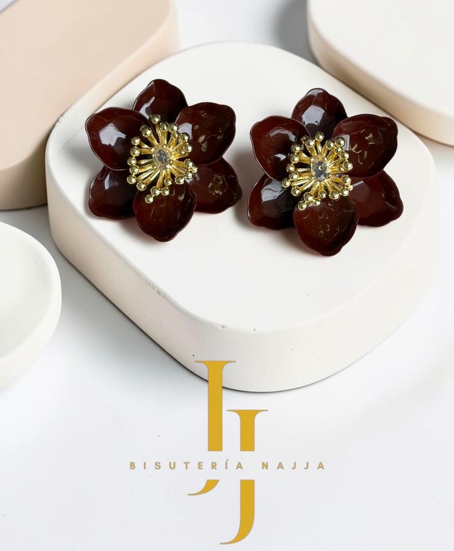 Arete flor maxilivianas 