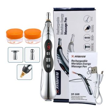 LÁPIZ DE ACUPUNTURA RECARGABLE 2 CABEZAS - imagen 1