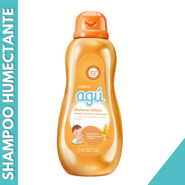 Imagen del producto SHAMPOO AGU NUTRITIVO Y HUMECTANTE MAÑANAS FELICES