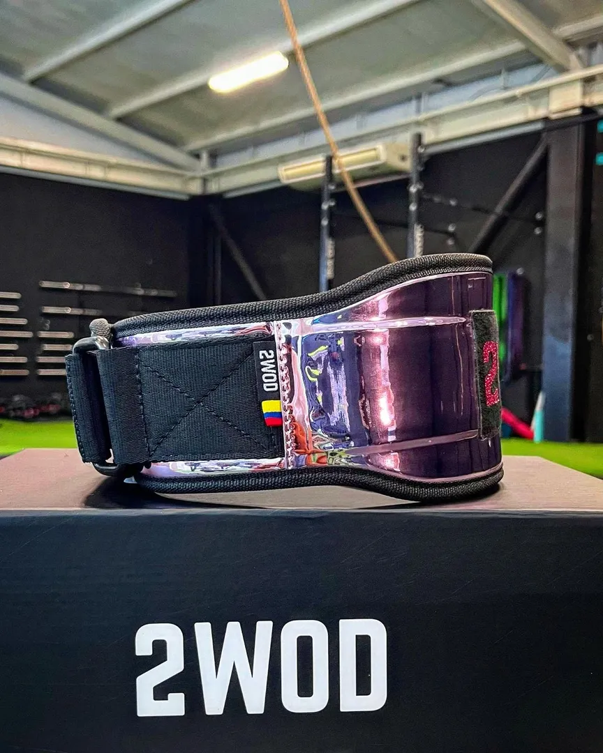 CINTURÓN ROSA ESPEJO