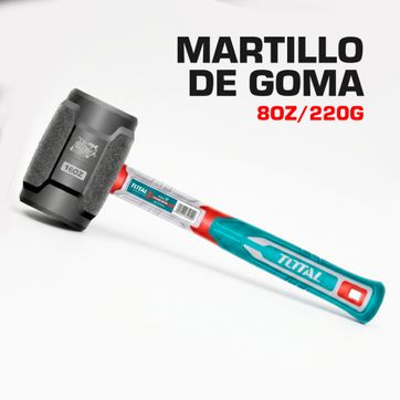 Imagen del producto MARTILLO DE GOMA 8OZ 220GRS MANGO DE FIBRA DE VIDRIO