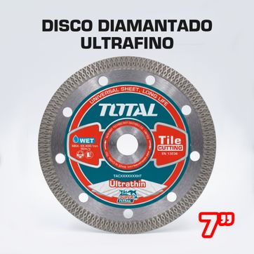 Imagen del producto DISCO DIAMANTADO ULTRAFINO  7 PULGADAS