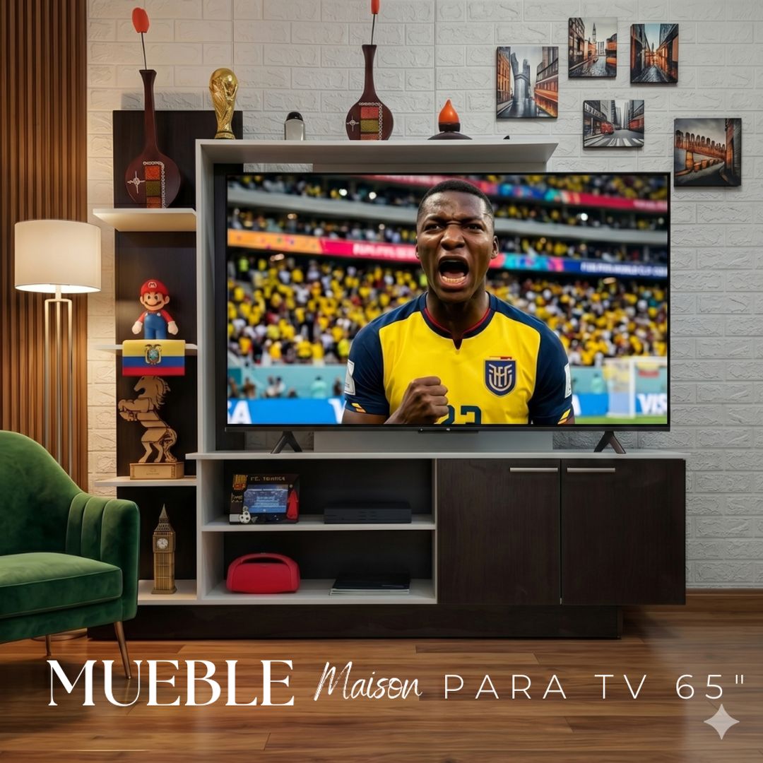 Muebles para TV - Mundial 2026 Escoge tu modelo, luego Clic en Agregar al Carrito