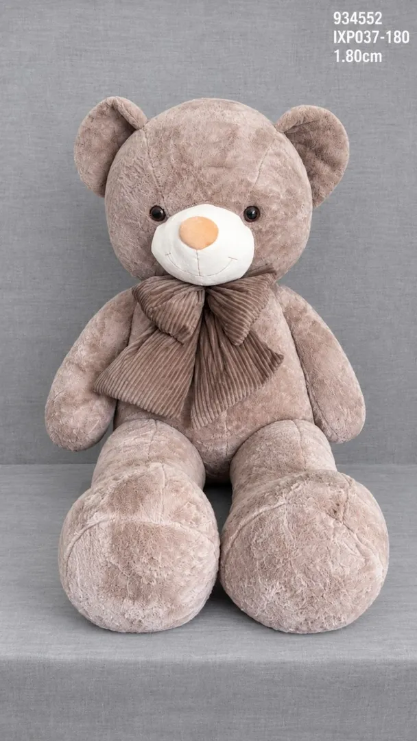OSO PATAS LARGAS CON MOÑO 1.80 CM