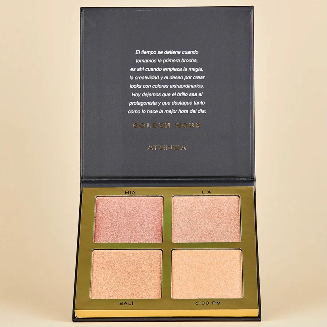 PALETA DE ILUMINADORES GOLDEN HOUR ATENEA