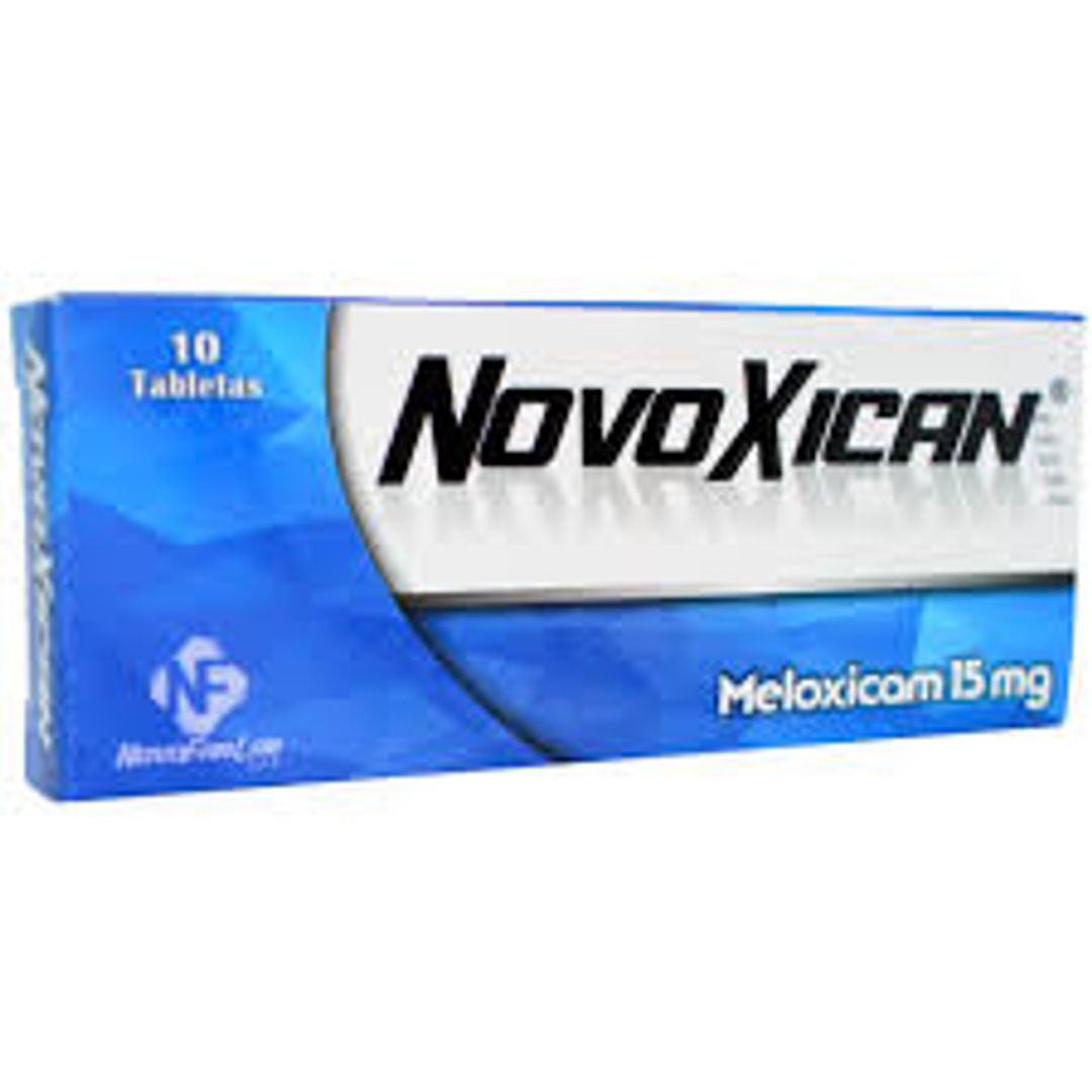 NOVOXICAN 15MG (MELOXICAM) DIS X 10 TAB