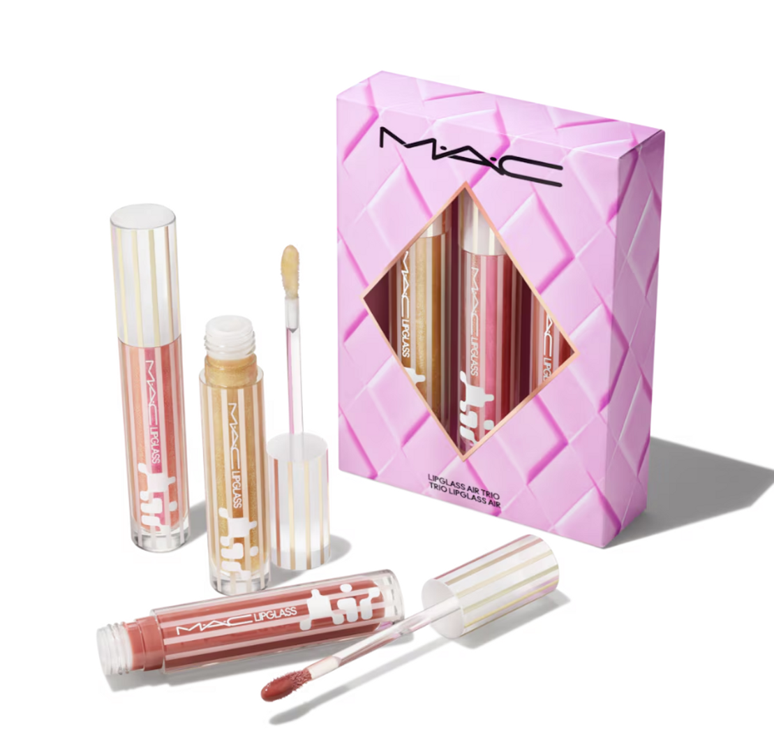 MAC GLOSS ENTHUSIAST LIPGLASS AIR TRIO
