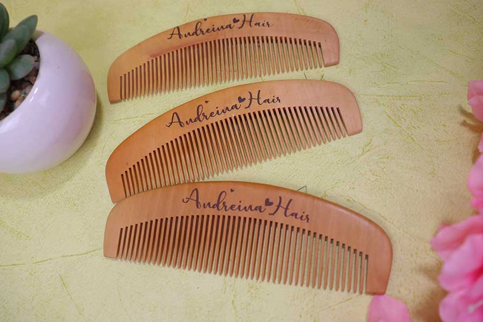 Peine de Bamboo “Andreina Hair”