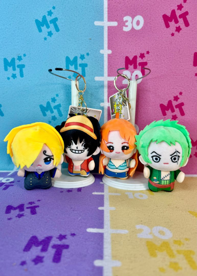 Llavero anime luffy x4