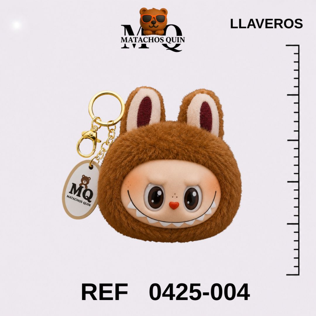 LLAVEROS DE LA CARITA DE LA LABUBU