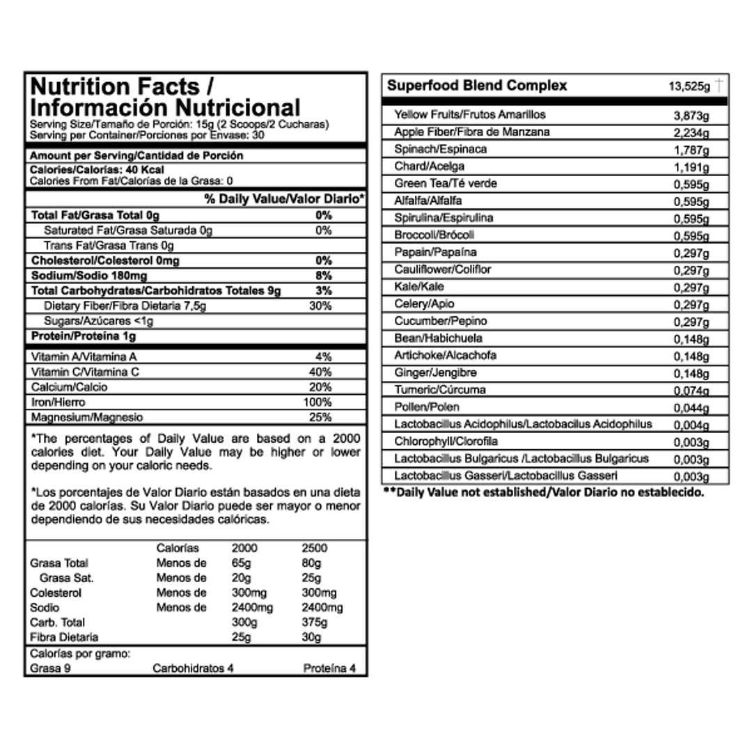 Shield jugo verde proscience