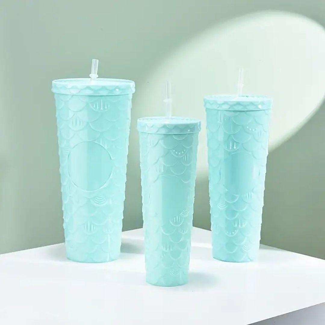 Termos estilo sirena x3 / Vaso Pitillo