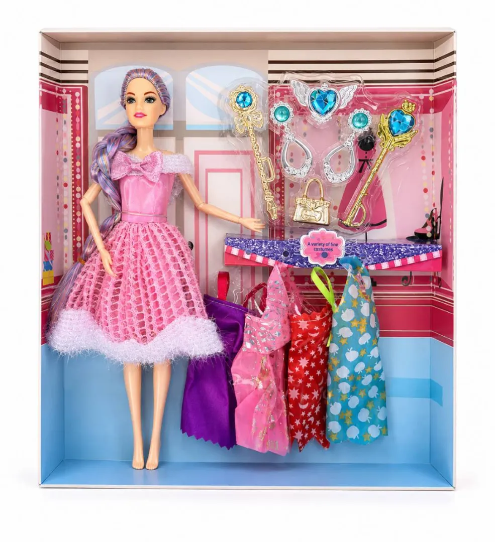 MUÑECA PRINCESS CON ACCESORIOS