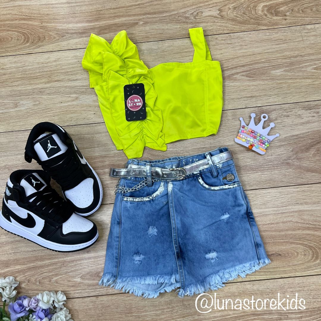 Conjunto de Faldashort