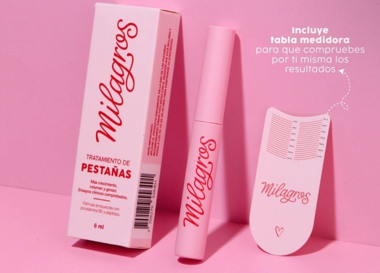 Tratamiento gel pestañas milagros