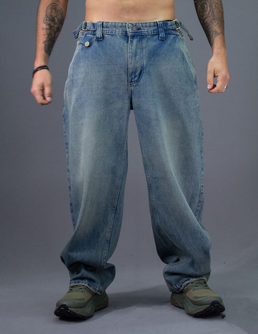 JEANS BAGGY CORREAS AZ