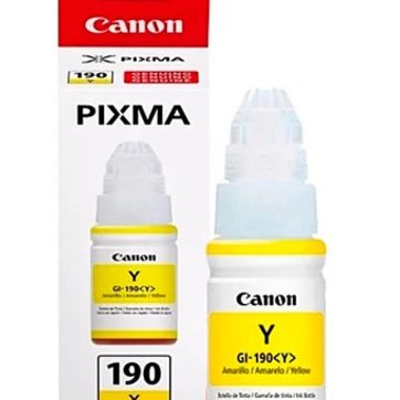 Imagen del producto Tinta Canon Botella 190 Amarillo