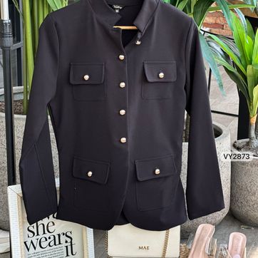 CHAQUETA BOLSILLOS Y BOTON HONGO VY2873 - imagen 1