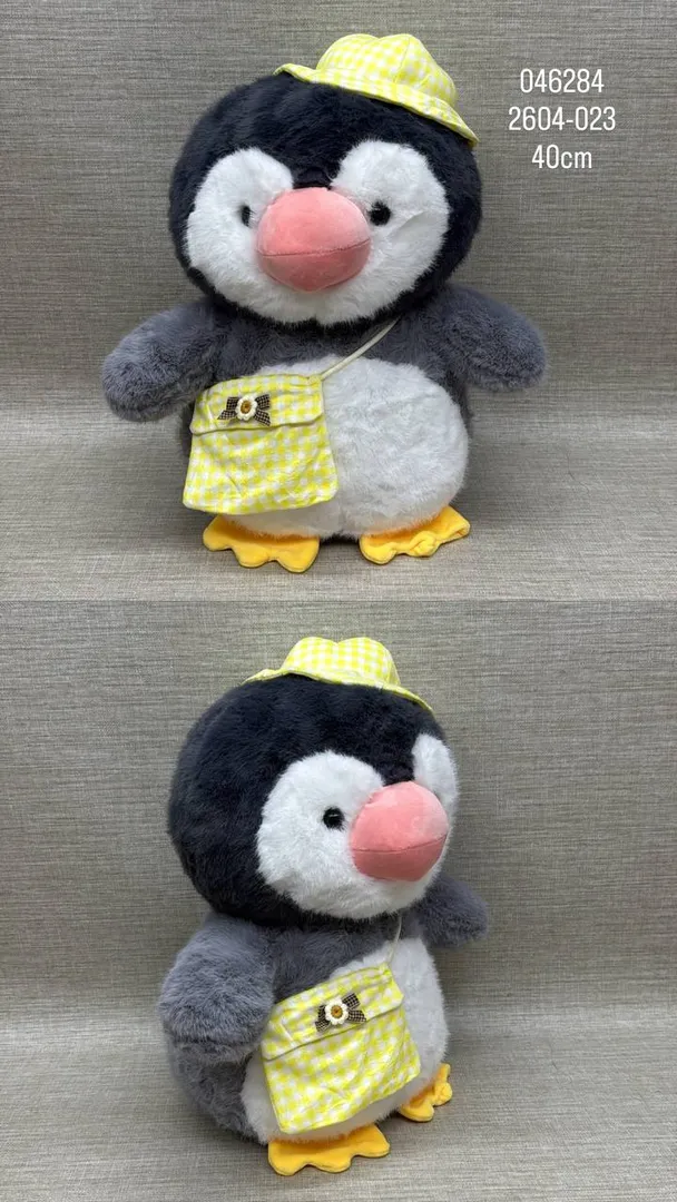 PINGUINO SURTIDO CON ACCESORIOS 40 CM