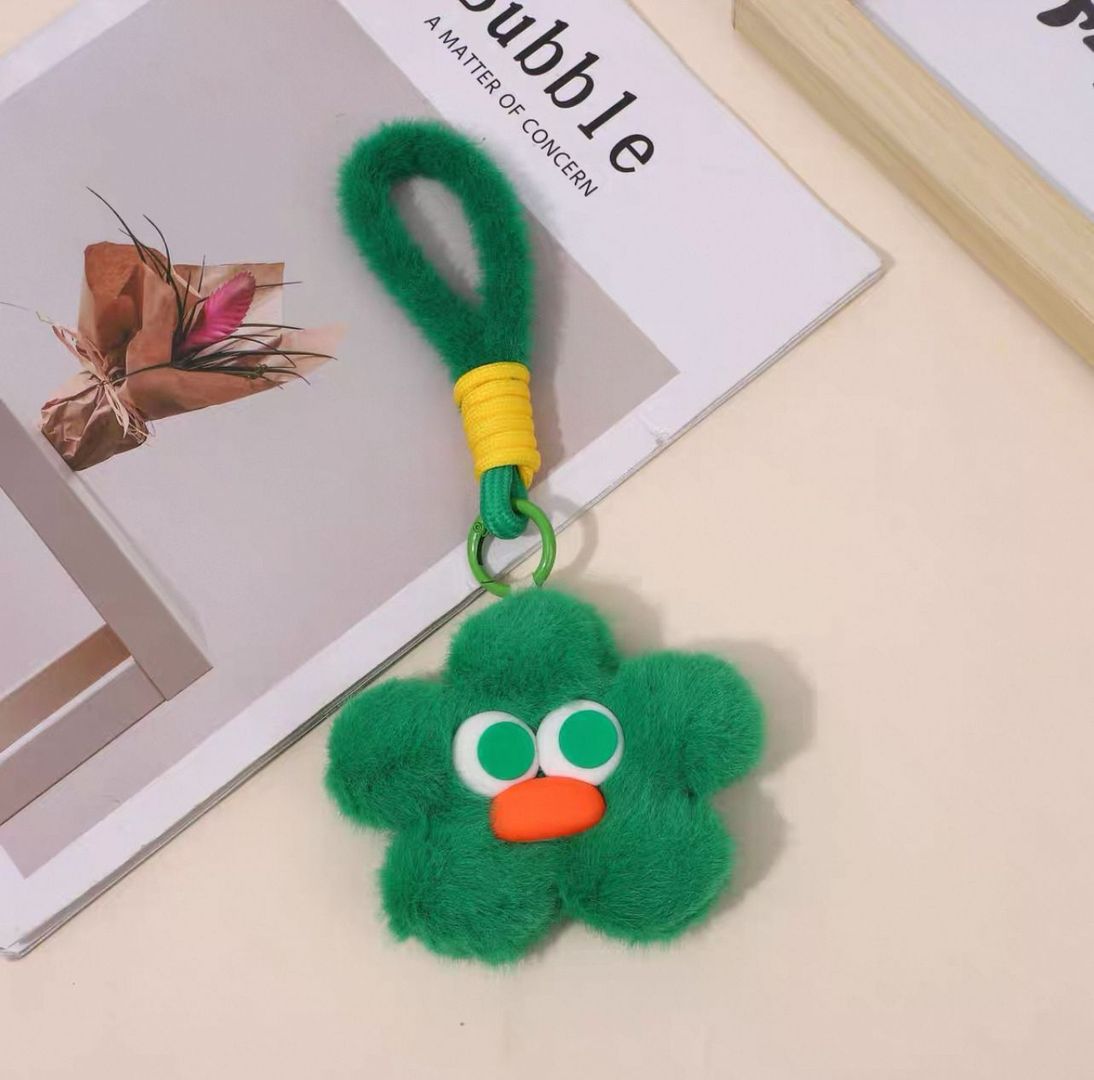 LLAVERO HUELLAS CARA FLOR