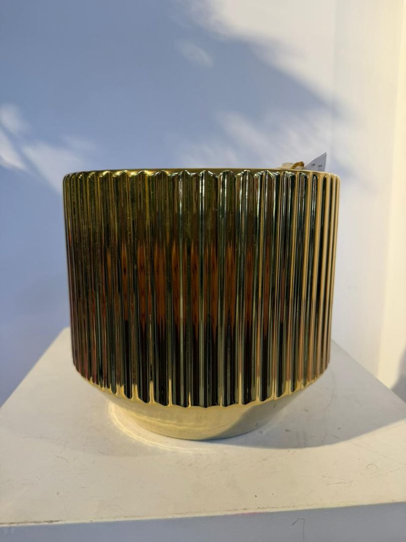 BOUL DE POLIRECINA DORADO CROMADO MEDIANO