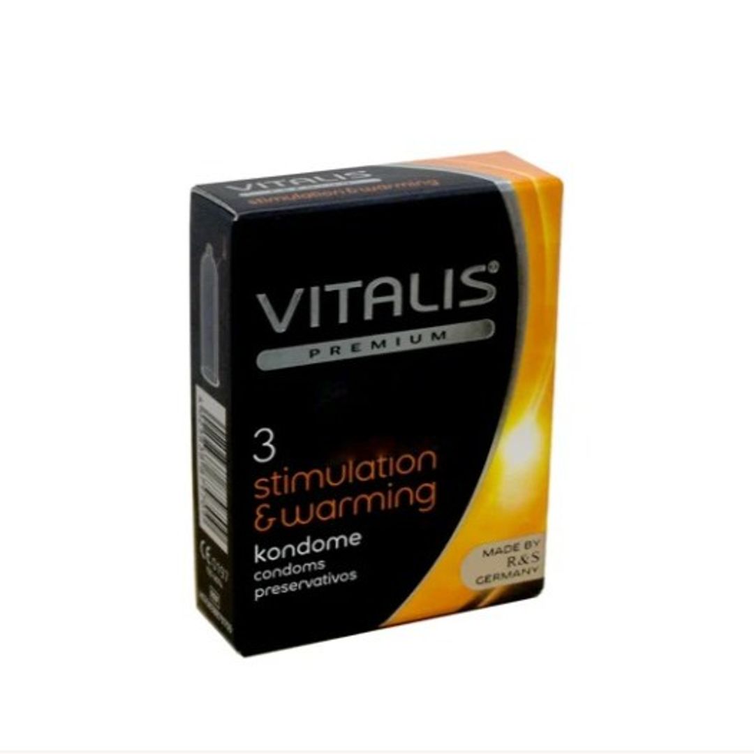 PRESERVATIVOS VITALIS X3 WARMING