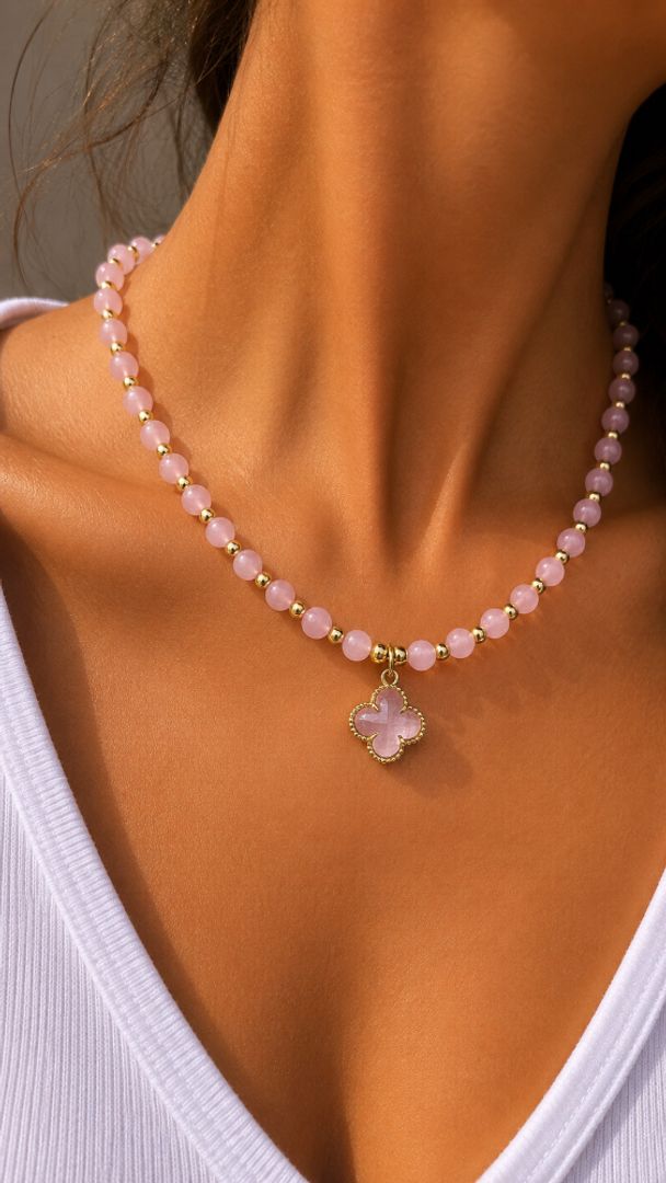 Collar Perla Dije