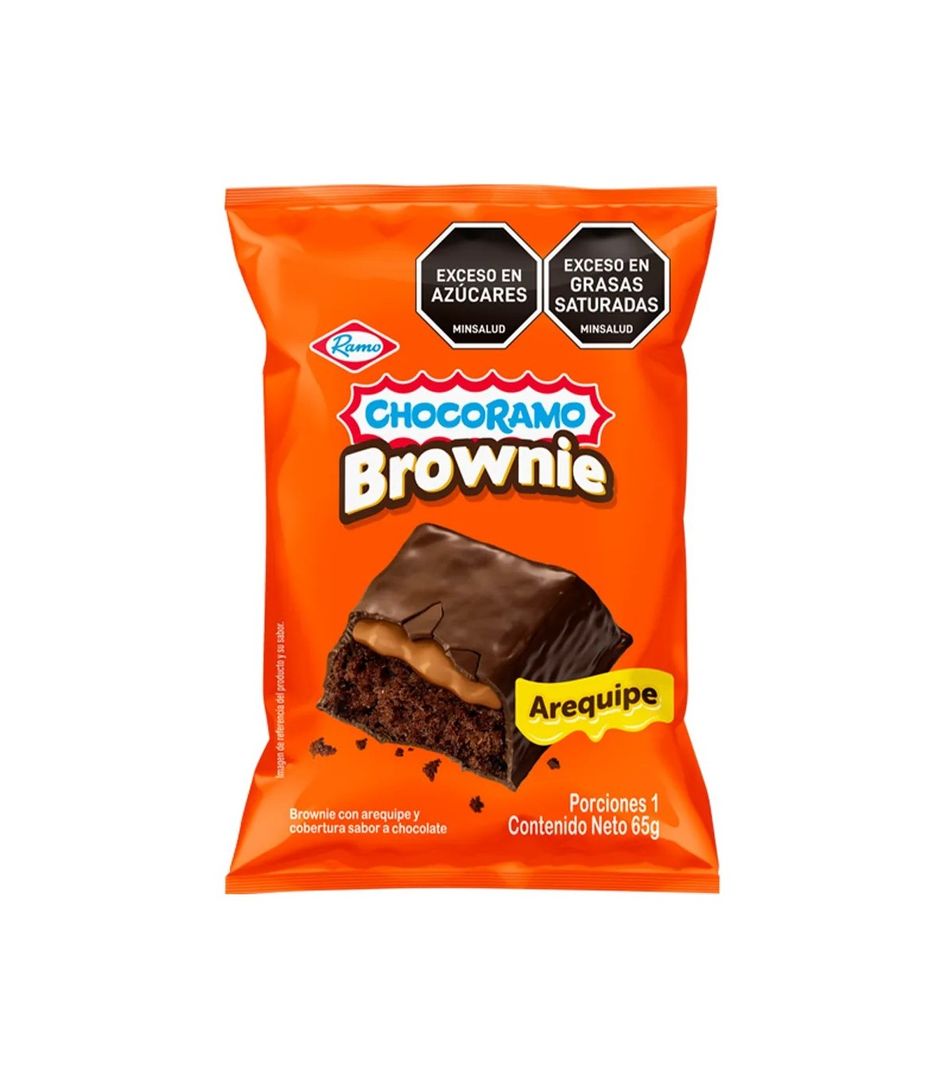 CHOCORRAMO BROWNIE AREQUIPE*60G