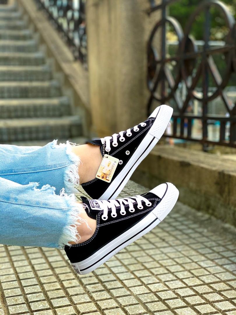 TENI  CONVERSE NEGRO
