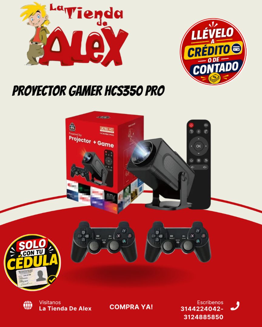 PROYECTOR  GAMER HCS350 PRO