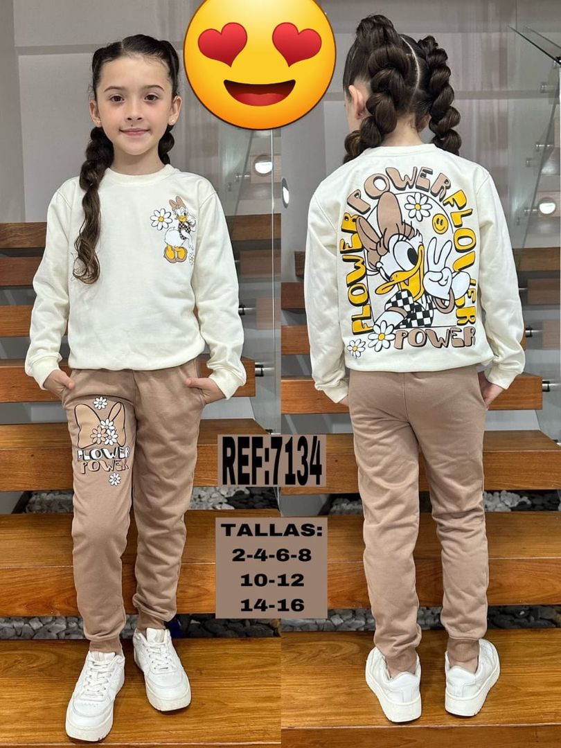 Conjunto deportivo para niña
