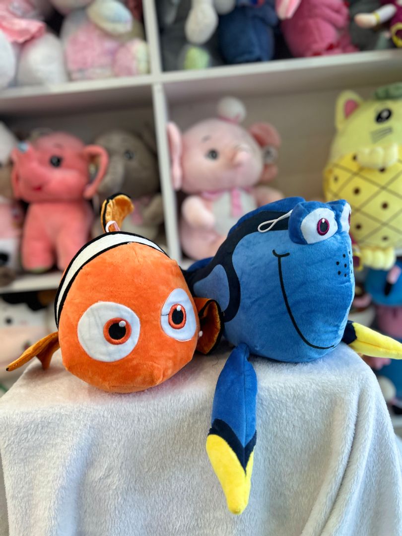 Peluche de Dori y nemo 35cm