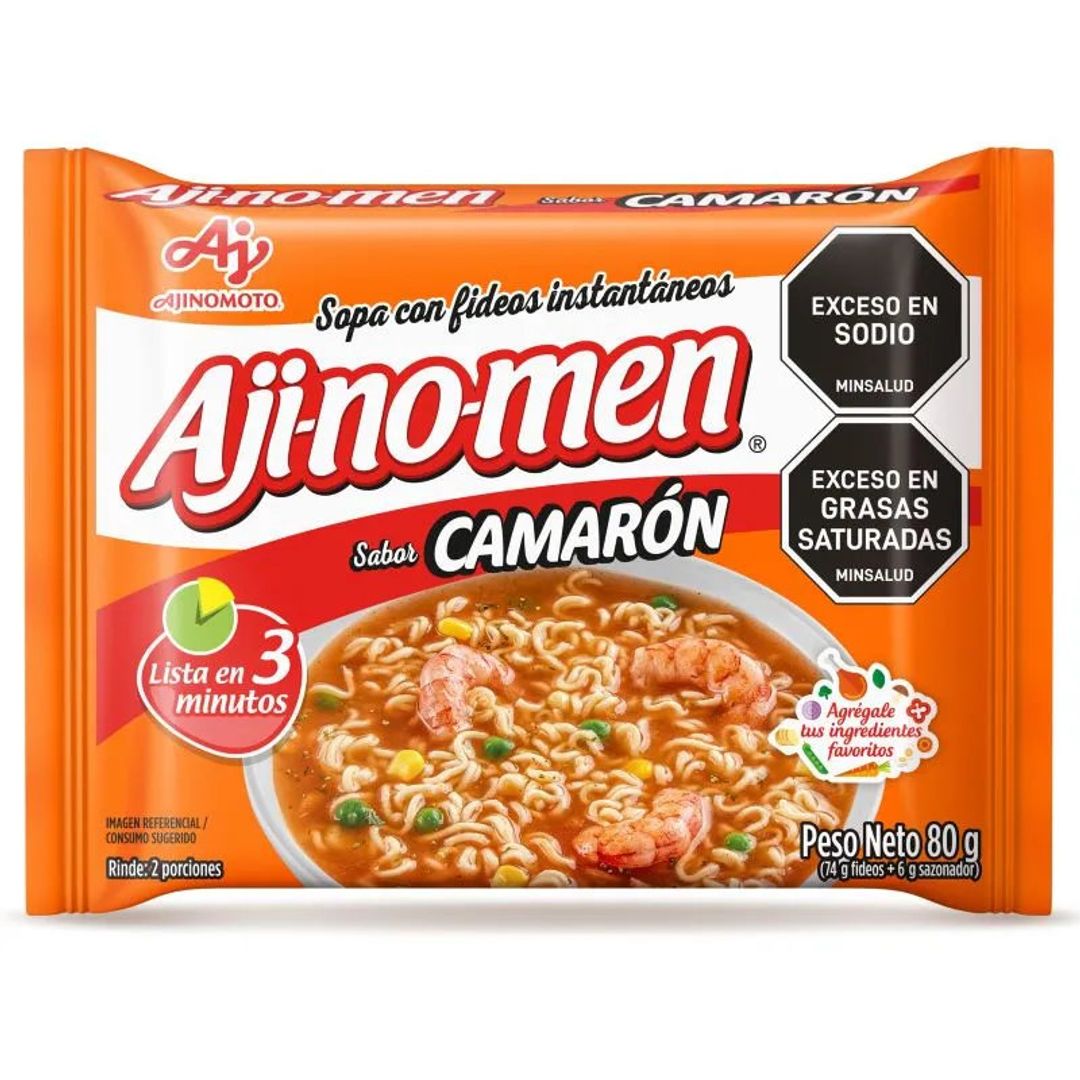 SOPA AJI-NO-MEN CAMARON*80G