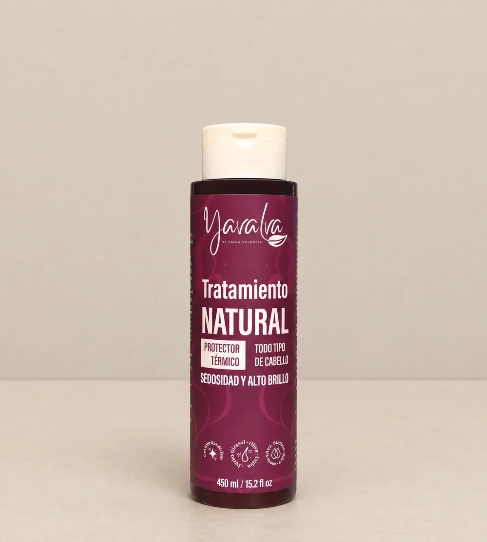 Tratamiento Natural Protector x 450 ml para todo tipo de cabello 