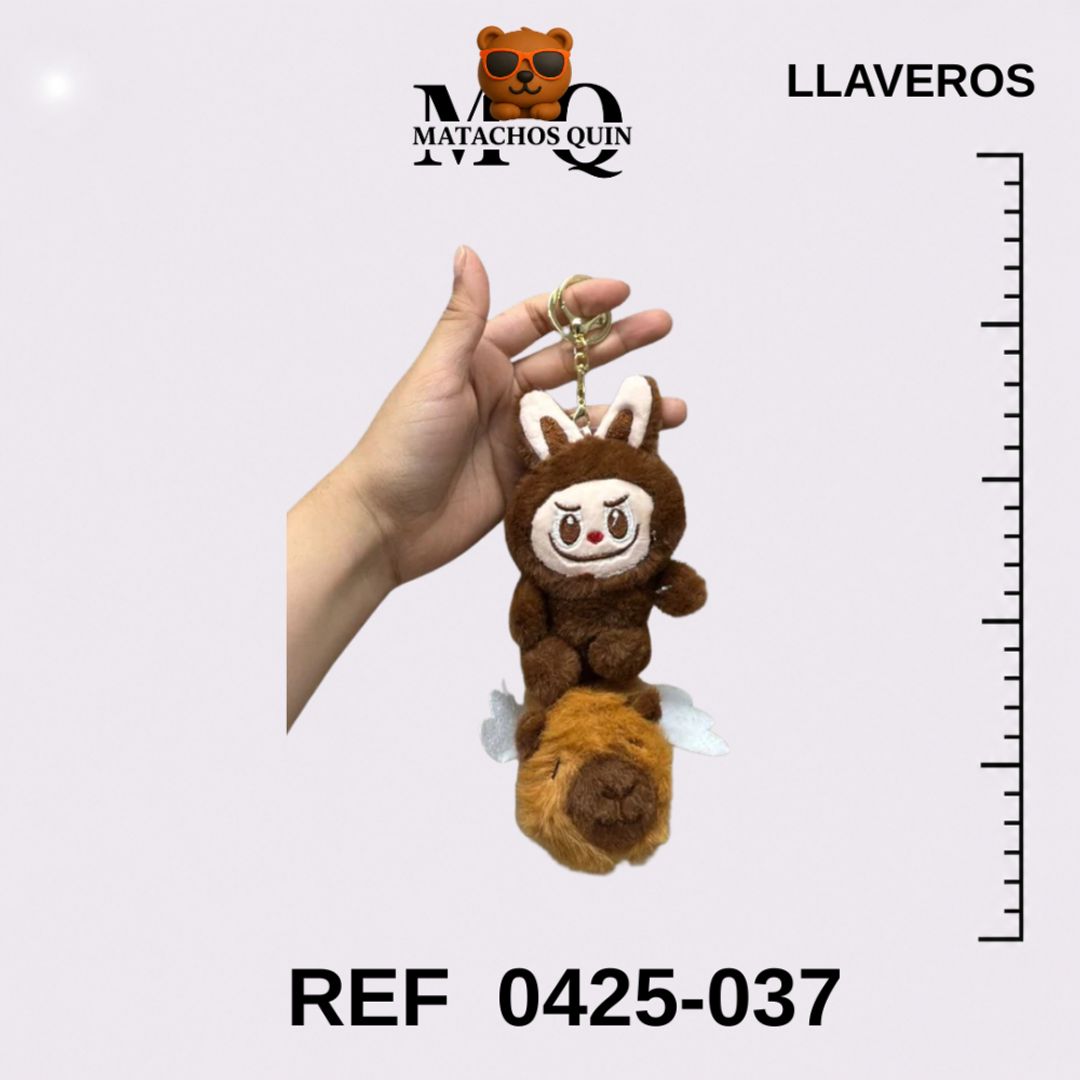 LLAVEROS DE LABUBU/CAPIBARA SURTIDOS