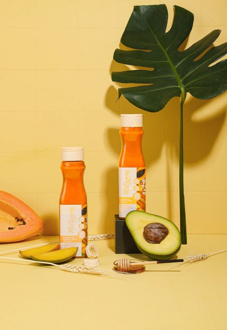 Tratamiento Capilar a base de Extractos de Frutas MILAGROS 
