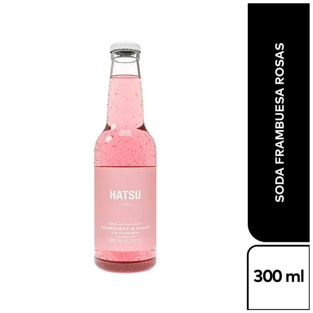 SODA HATSU FRAMBUESA*300ML