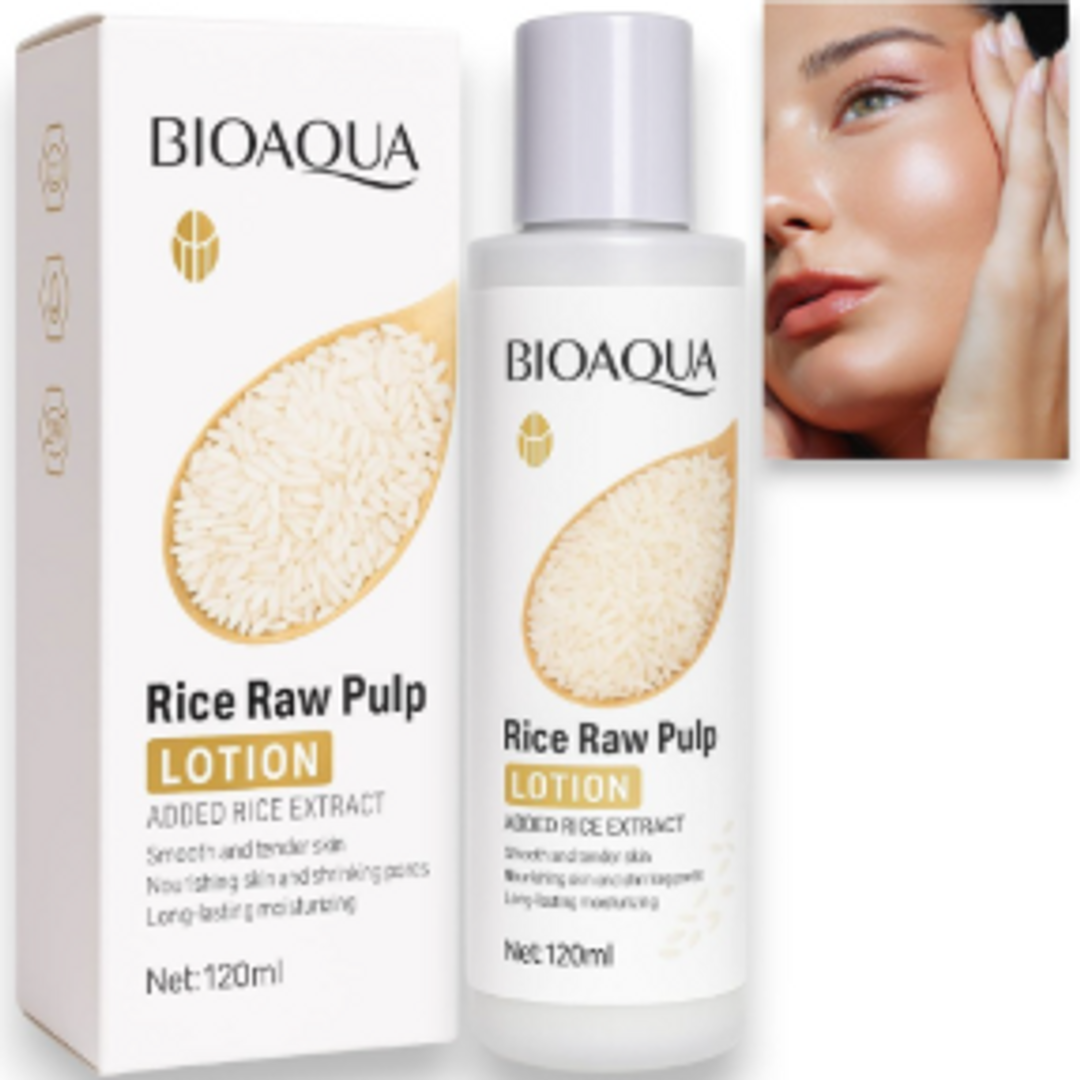 LOCIÓN HIDRATANTE DE ARROZ 120ml BIOAQUA 