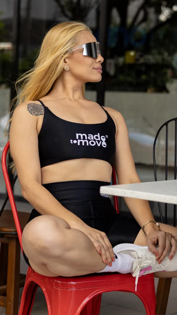 Conjunto deportivo runner / tela brillosa 