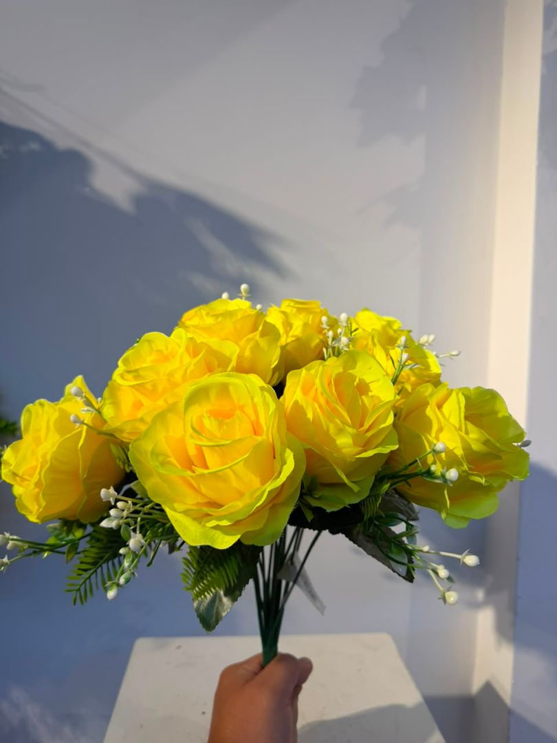 ROSA AMARILLA X 18 