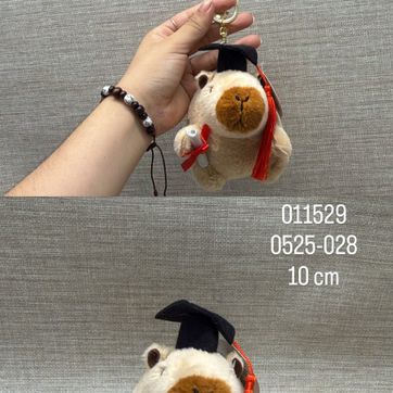 Imagen del producto LLAVERO DE CAPIBARA BEIGE (DE GRADO)