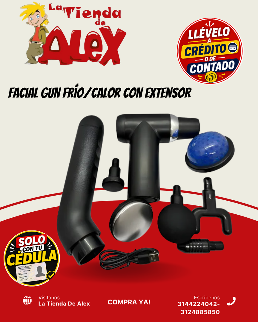 Facial Gun Frío/Calor con Extensor